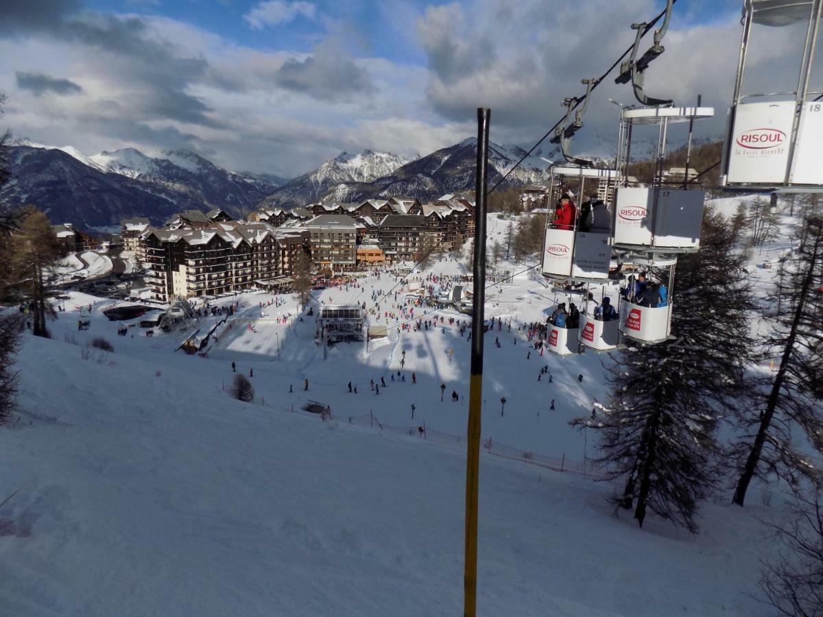 Appart 4 P Pied Des Pistes Risoul 1850 ภายนอก รูปภาพ